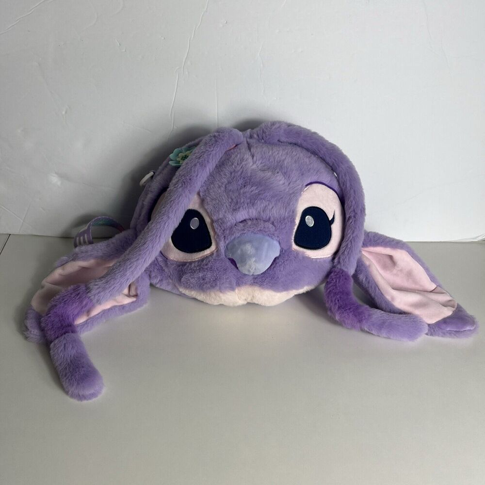 Anime Lilo & Stitch Cute Plush Shoulder Bag Girl Handbag Kid Plushie Soft Bag